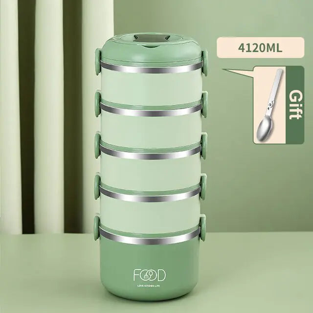 Premium Multi-Layer Stainless Steel Lunch Box
