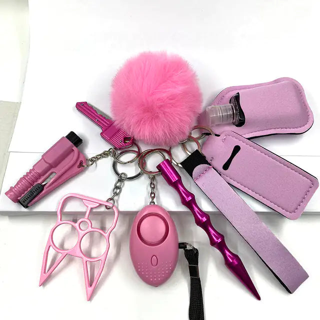Compact Survival Self Defense Keychain
