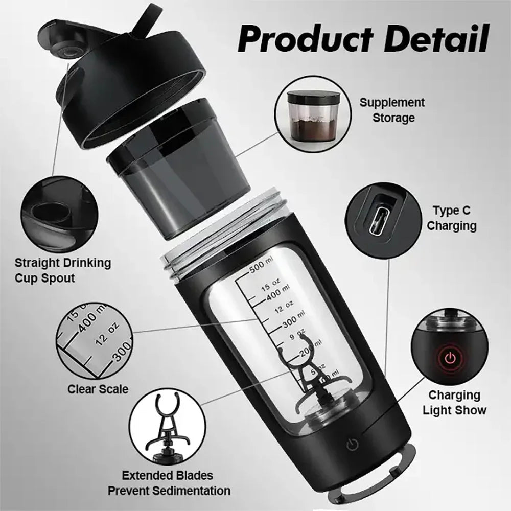 Bouteille de mélangeur électrique Turbo Blend