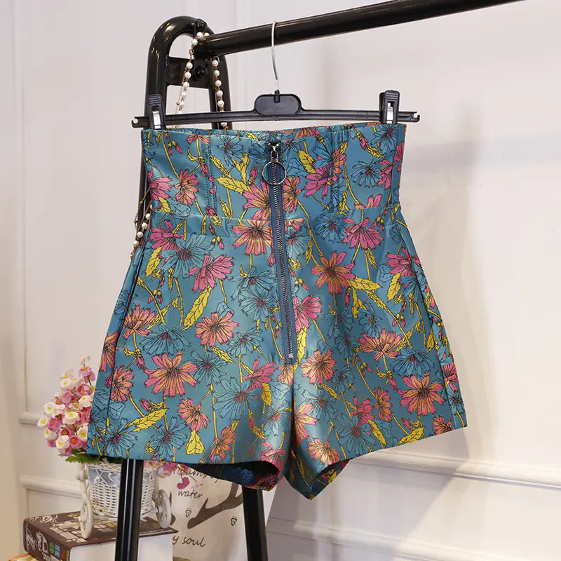 Casual Women's Wide Leg A-line Shorts