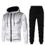 Conjunto de sudadera premium para hombre de 2 piezas con capucha y pantalones jogger