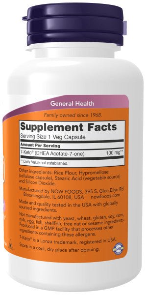 7-Keto® DHEA 100 mg - Metabolism Support - Korvel