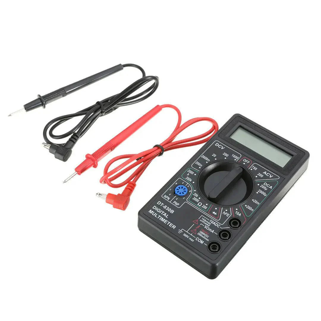 7 Function Digital Multimeter for AC/DC Voltage and Current Measurement