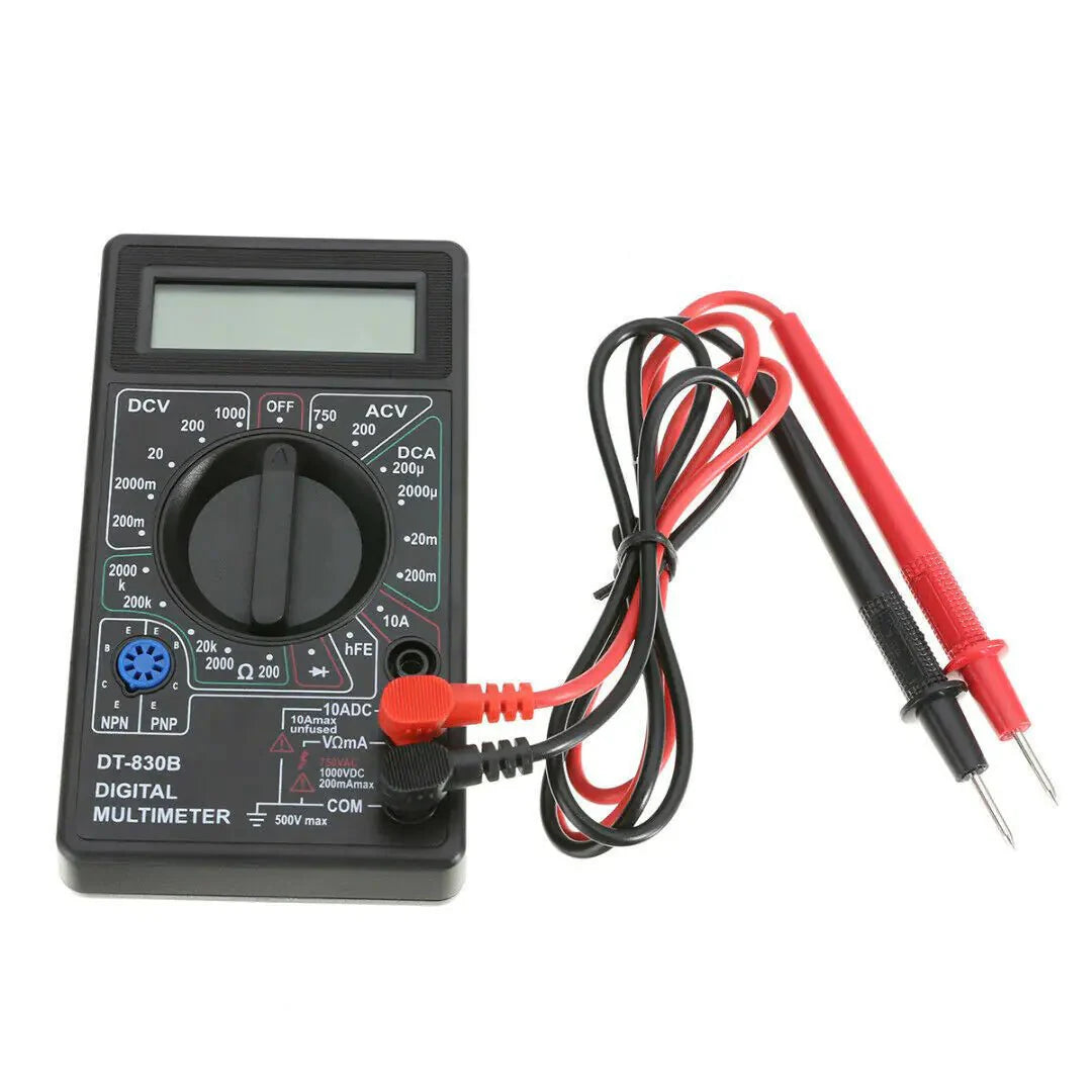7 Function Digital Multimeter for AC/DC Voltage and Current Measurement