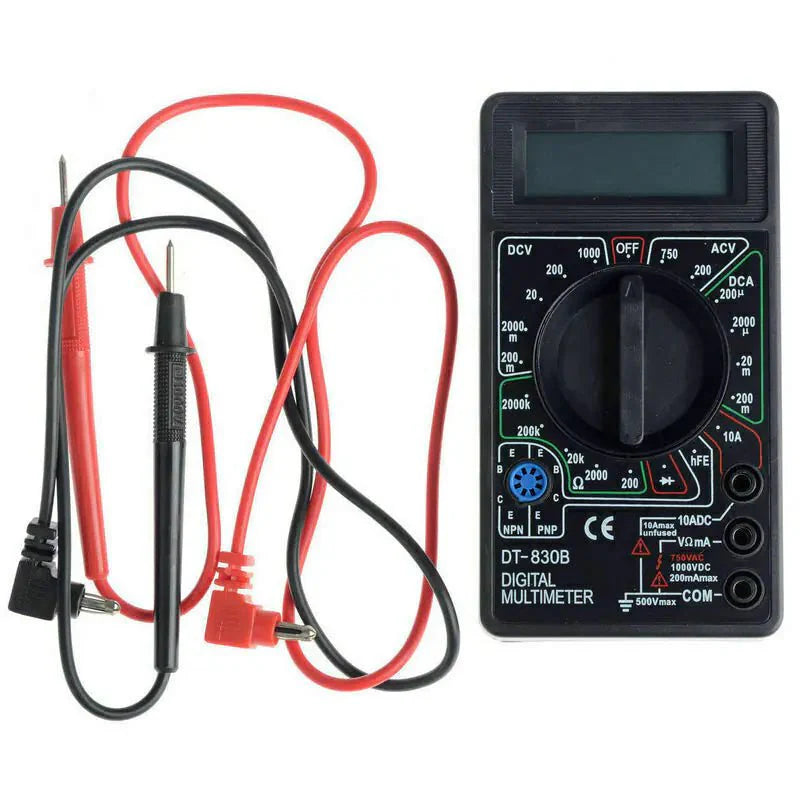 7 Function Digital Multimeter for AC/DC Voltage and Current Measurement