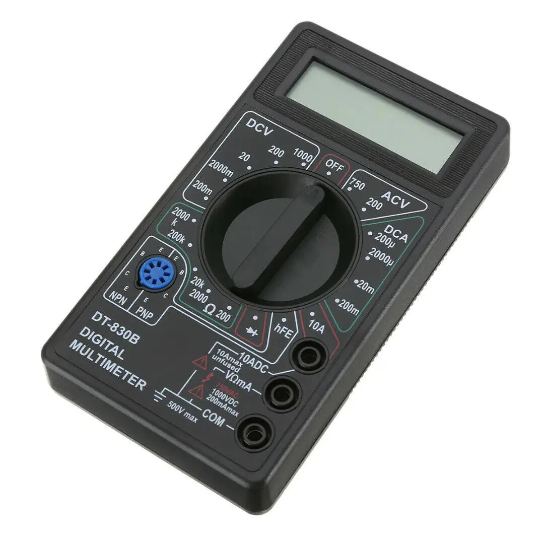 7 Function Digital Multimeter for AC/DC Voltage and Current Measurement