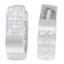 Pendientes Huggie de Diamantes en Oro Blanco de 14K - 1 1/8 cttw