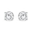 14K White Gold Lab Grown Diamond Classic Stud Earrings