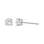 14K White Gold Lab Grown Diamond Classic Stud Earrings