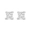 Pendientes de Stud Solitario de Diamante Creado en Laboratorio de Oro Blanco de 14K