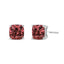 Pendientes de Stud de Diamante Rosa Creado en Laboratorio en Oro Blanco de 14K