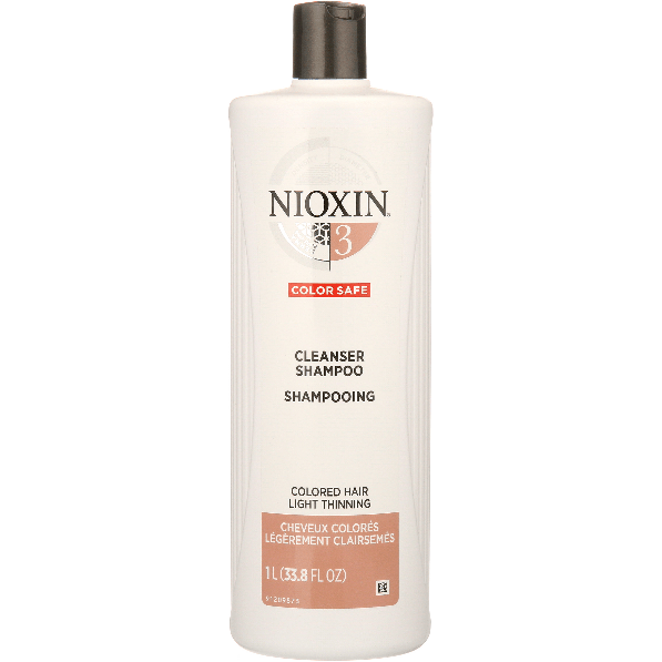 Nioxin System 3 Cleanser Shampoo for Fine Hair - 33.8 fl oz
