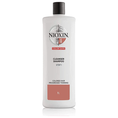 Nioxin System 4 Cleanser Shampoo for Fine Chemically Treated Hair - 33 fl oz