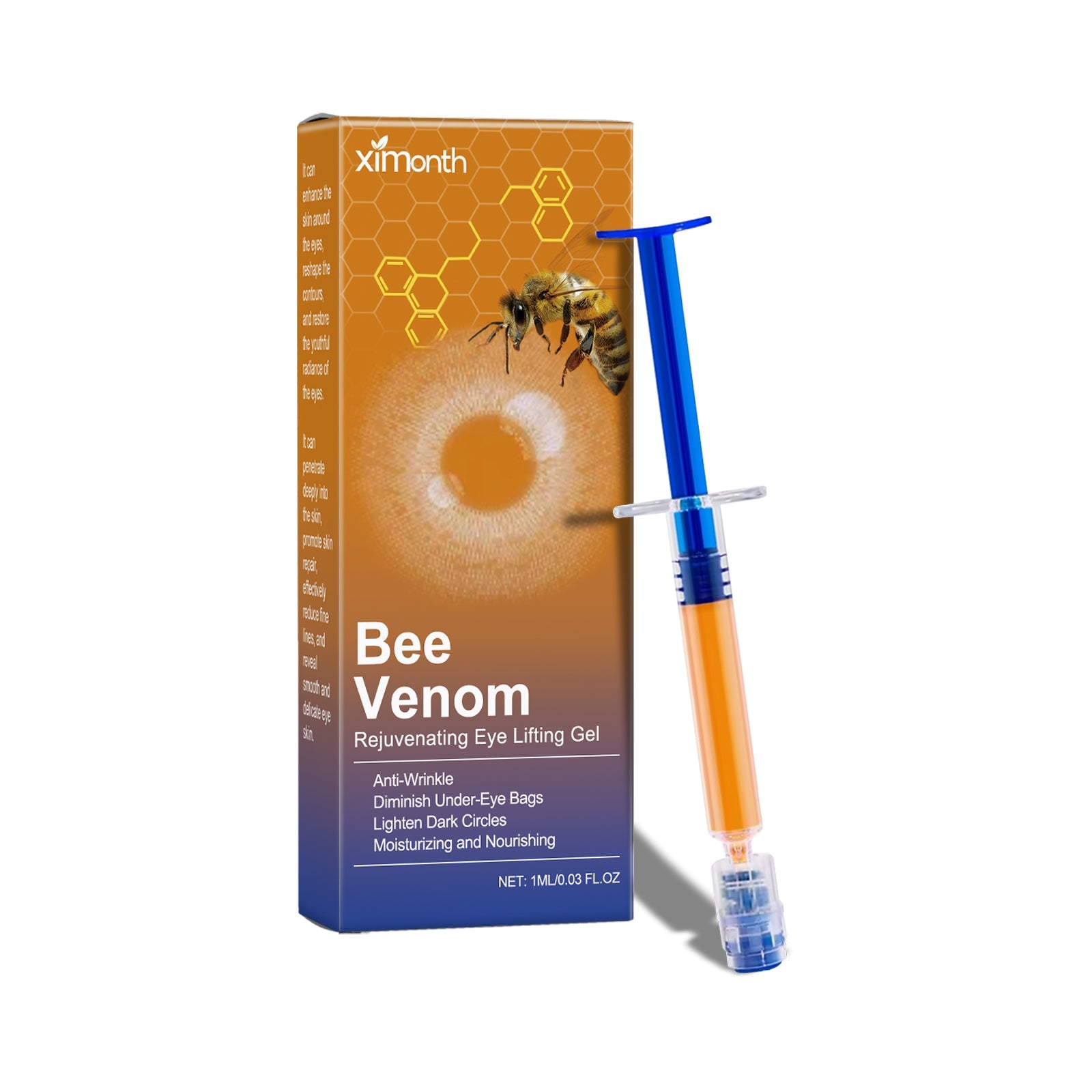 Bee-Venom Eye Firming Gel Improves Eye Bag Moisturizing And Anti-Wrinkle Skin Care Moisturizing Gel - Korvel