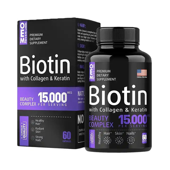Compound Vitamin B Capsules and Biotin Capsules - Korvel