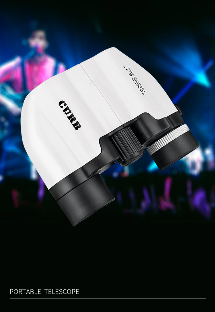 Concert telescope small mini portable special mobile phone for watching dramas high-power high-definition night vision professio - Korvel