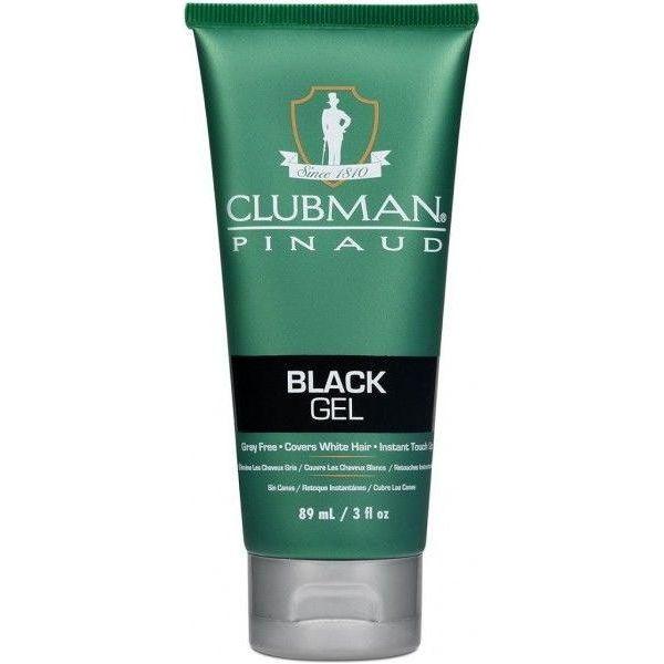 Gel Negro Clubman Pinaud - 3 Oz Color Temporal para el Cabello