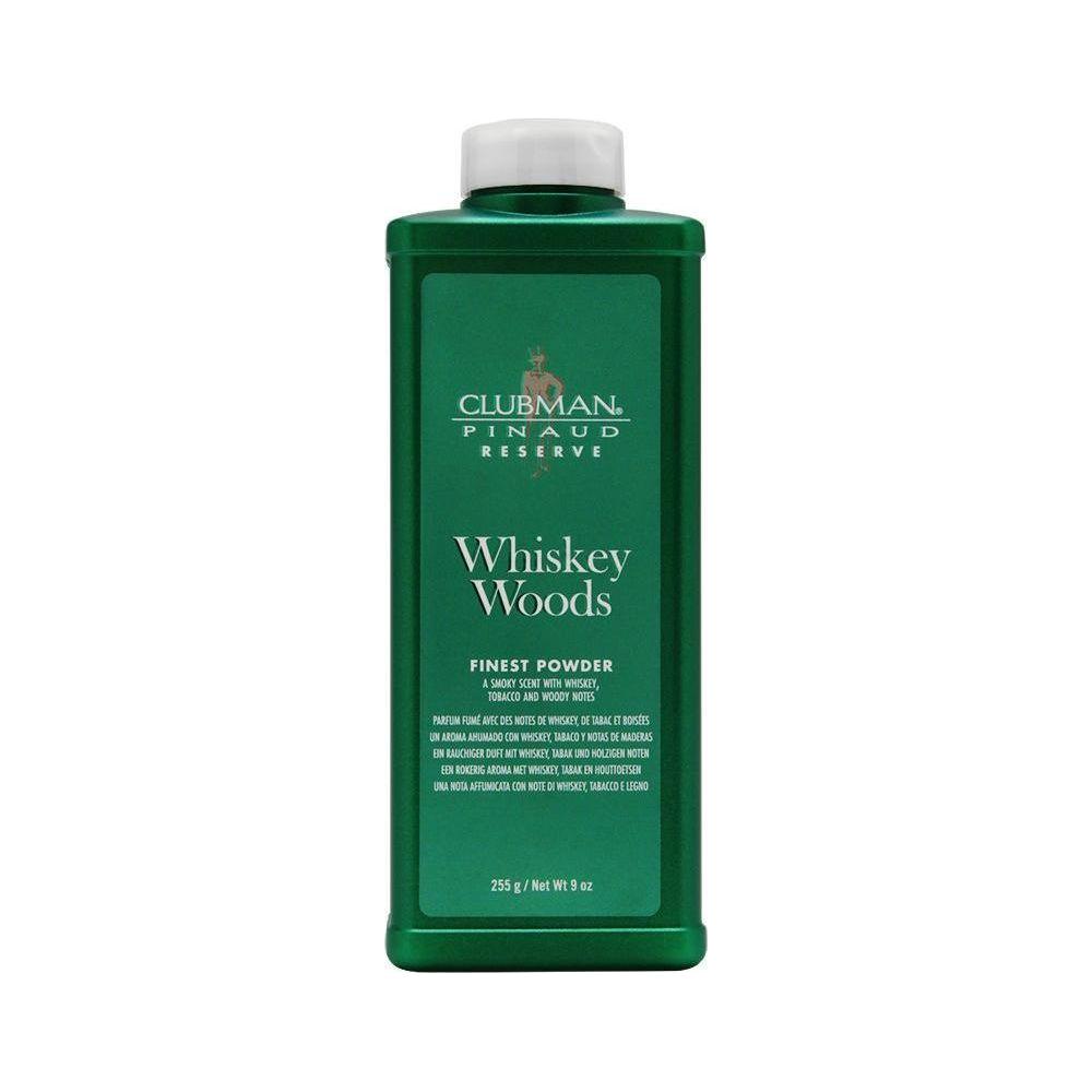 Poudre corporelle Clubman Pinaud Reserve Whiskey Woods 9 oz