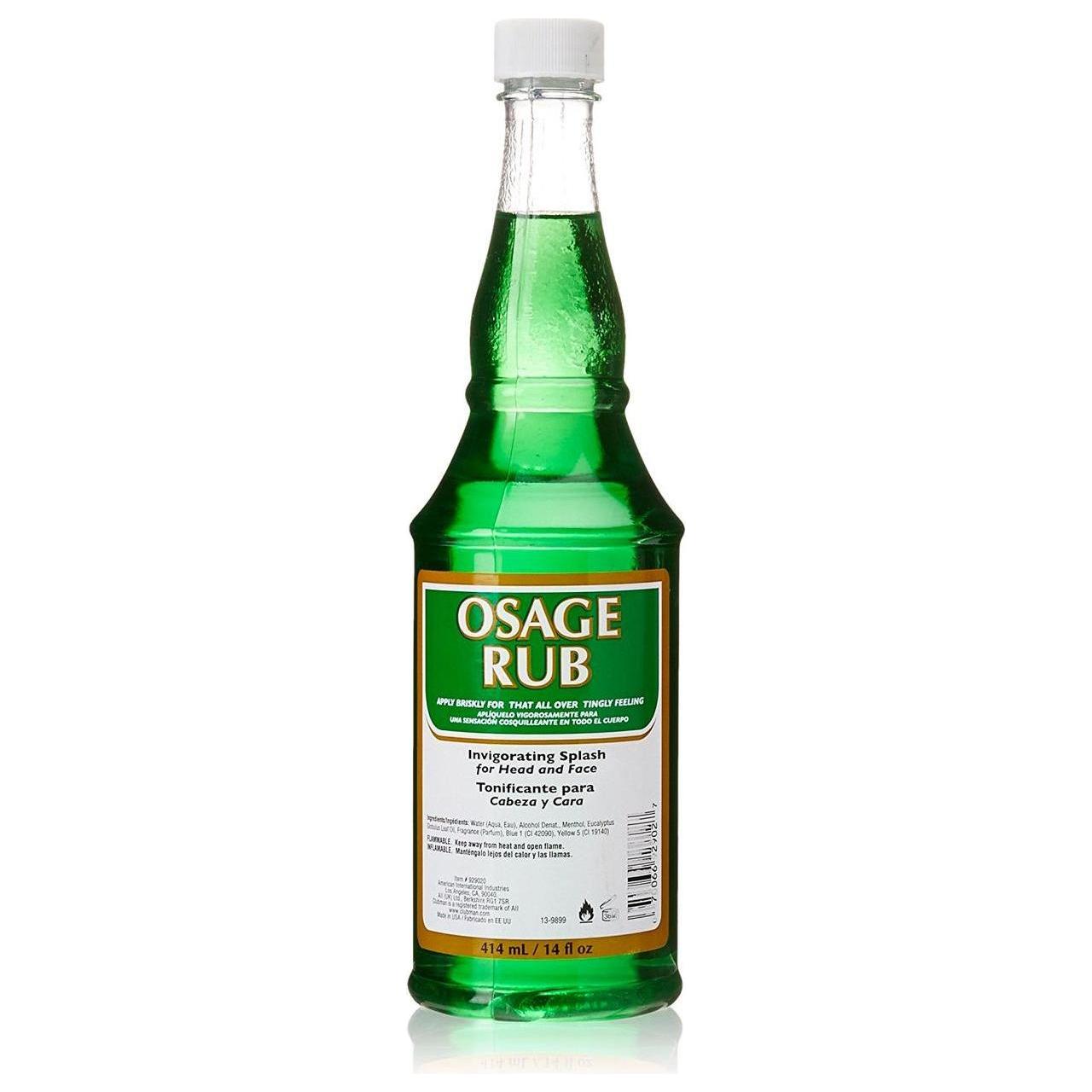 Osage Rub Invigorating Splash - 14 Oz