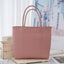 Women's Large-Capacity Woven PVC Beach Bag