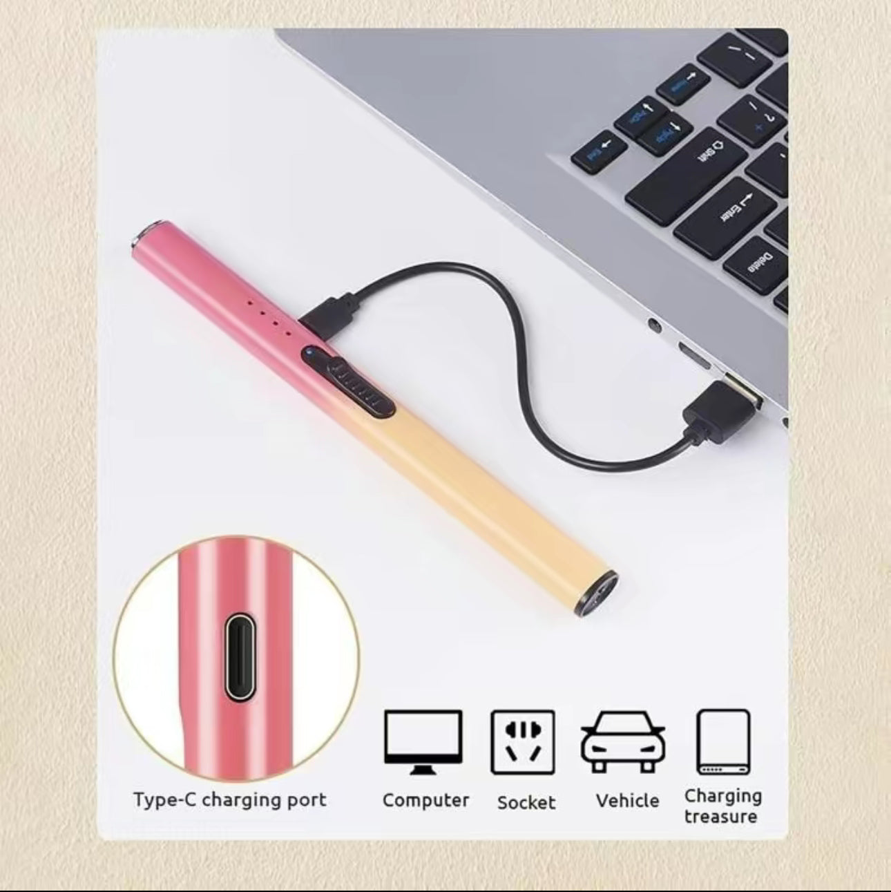 FlameEase Electric Lighter - Korvel