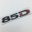 Premium Metal Tail Label Sticker for Tesla Models