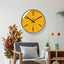 Brand - new 10/12 - inch modern wall clock. Its silent quartz makes it perfect for living rooms. - Korvel