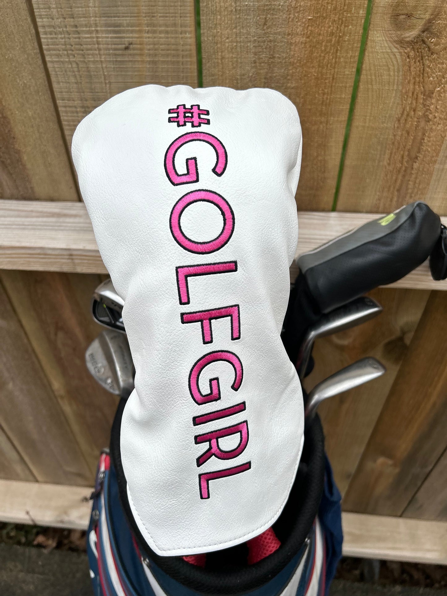 Stylish #GOLFGIRL Golf Club Protector - Korvel