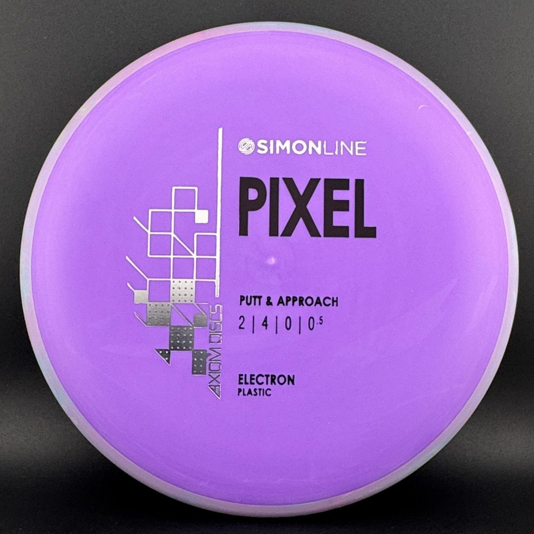 Medium Electron Pixel - Simon Line Disc Golf Putter