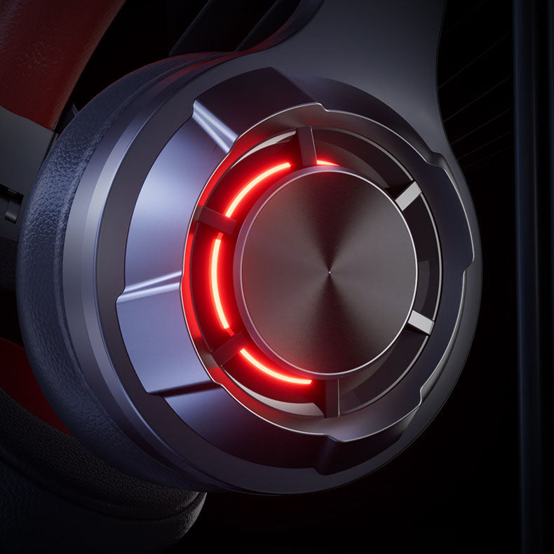 LED Illuminated Wireless Bluetooth Headset for Esports