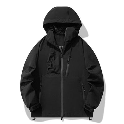 Chaqueta Exterior Impermeable y a Prueba de Viento Tres Pruebas