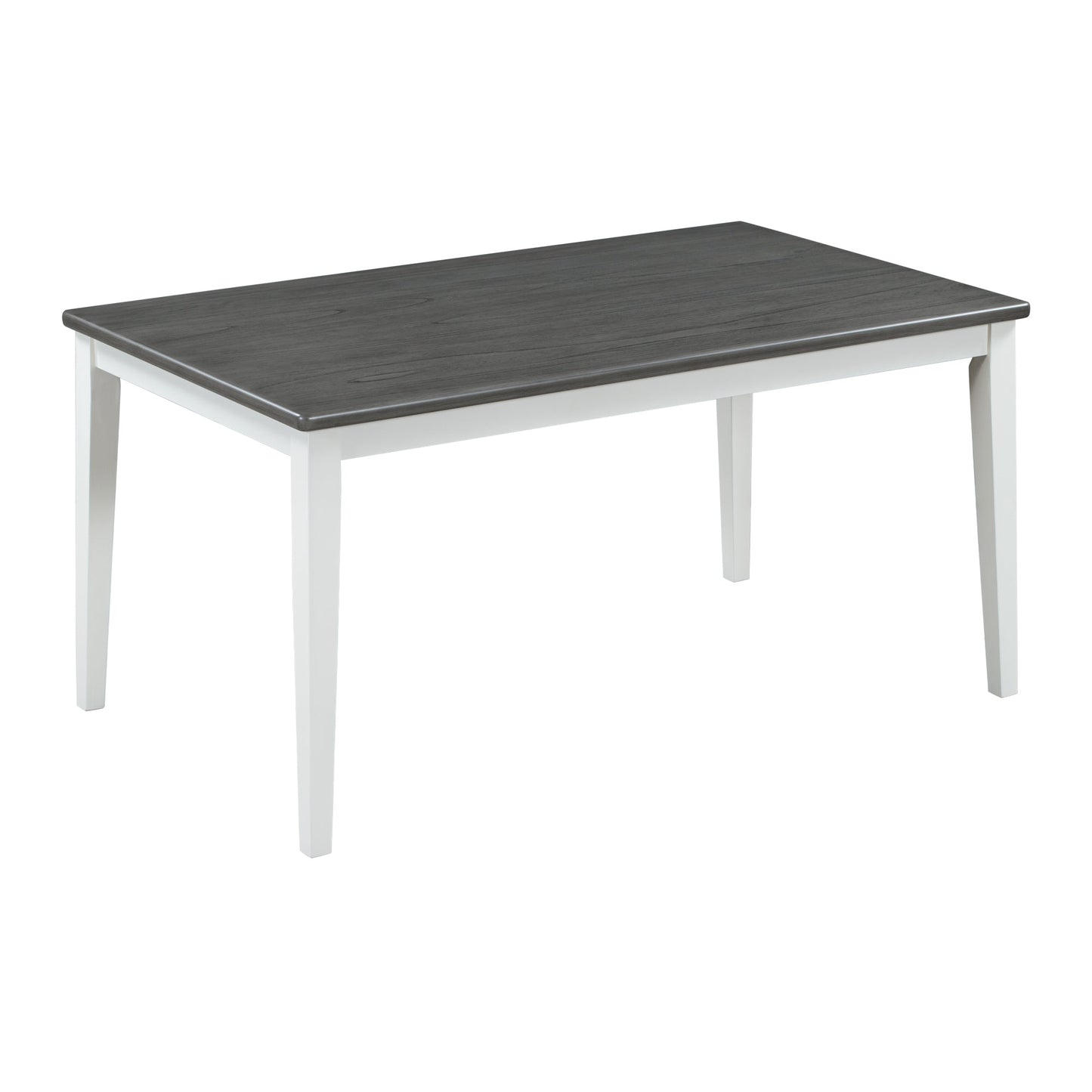 Ensemble de salle à manger TREXM Classic 6 pièces - Blanc et gris