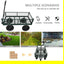 Wagon Cart Garden cart trucks make it easier to transport firewood (green) - Korvel