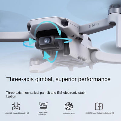 DJI Mini 4K Ultra HD Mini Aerial Drone Captain with Intelligent Range Shooting and Remote Control Aircraft - Korvel