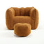 Fauteuil en Bean Bag Doux Premium avec Mousse Haute Résilience pour le Confort