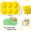 6 - cavity dog treat molds , compatible with Woof & Power Chewer Pupsicle, silicone for frozen treats, reusable for Pupsicle toy - Korvel