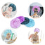 Premium Reusable Shower Caps for Women - 4 Pack