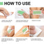 Hair Remove Wax Strips, Gentle Portable Fast Clean Tear Hair Removal Smooth Wax Strips - Korvel