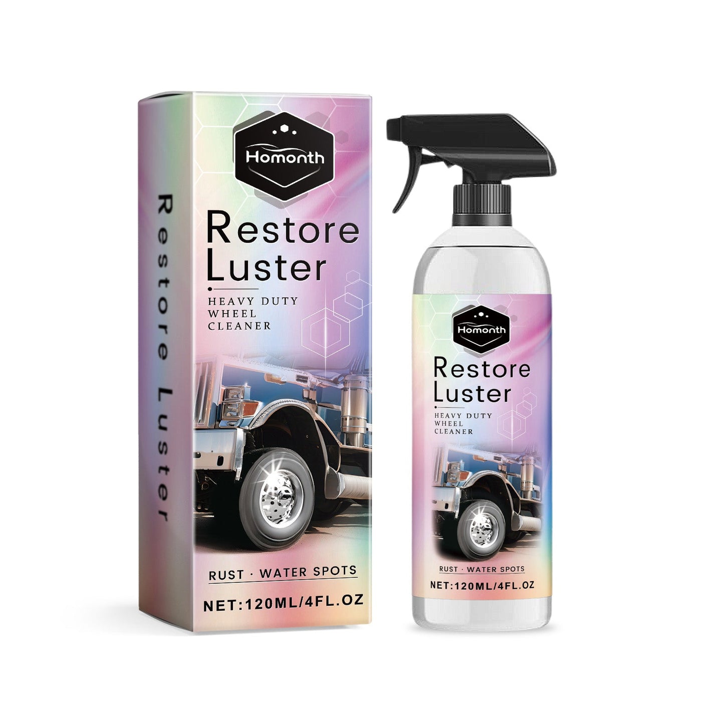 Heavy Duty Wheel Cleaner Wheel Hub Decontamination Anti-Aging Dust Foam Cleaning Agent - Korvel