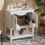 30-Inch White Bathroom Vanity with Ceramic Sink and Versatile Storage - Ideal for Small Bathrooms - Korvel