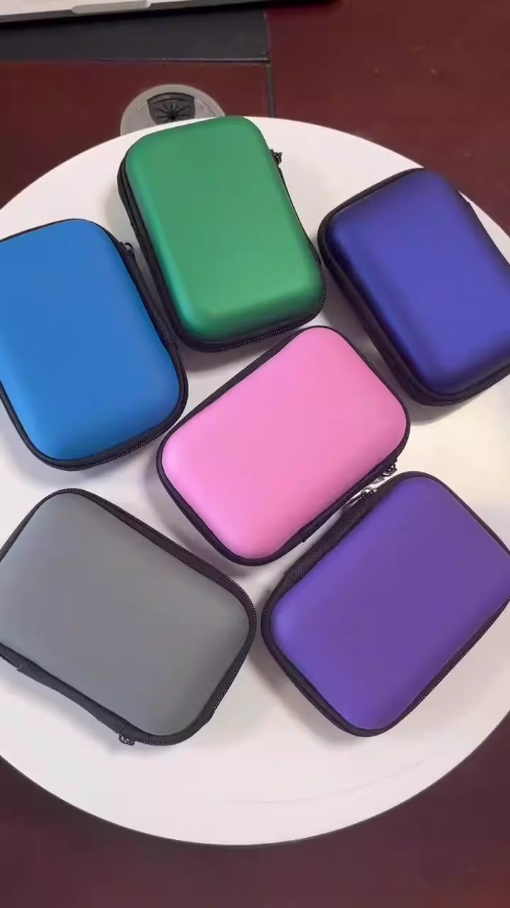 Sac de rangement pour écouteurs Bluetooth et disque dur premium