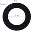 Black Dartboard Surround For Dartboard Universal Wall Protection Splicing Dartboard Surround Ring Dart Accessories - Korvel