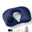 Portable Travel Inflatable U-Shaped TPU Pillow