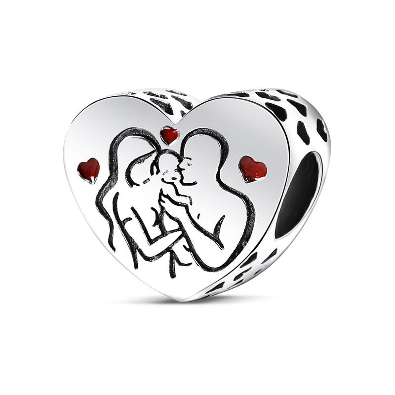 Colgante de Perlas de Amor - Serie de Familia y Amistad