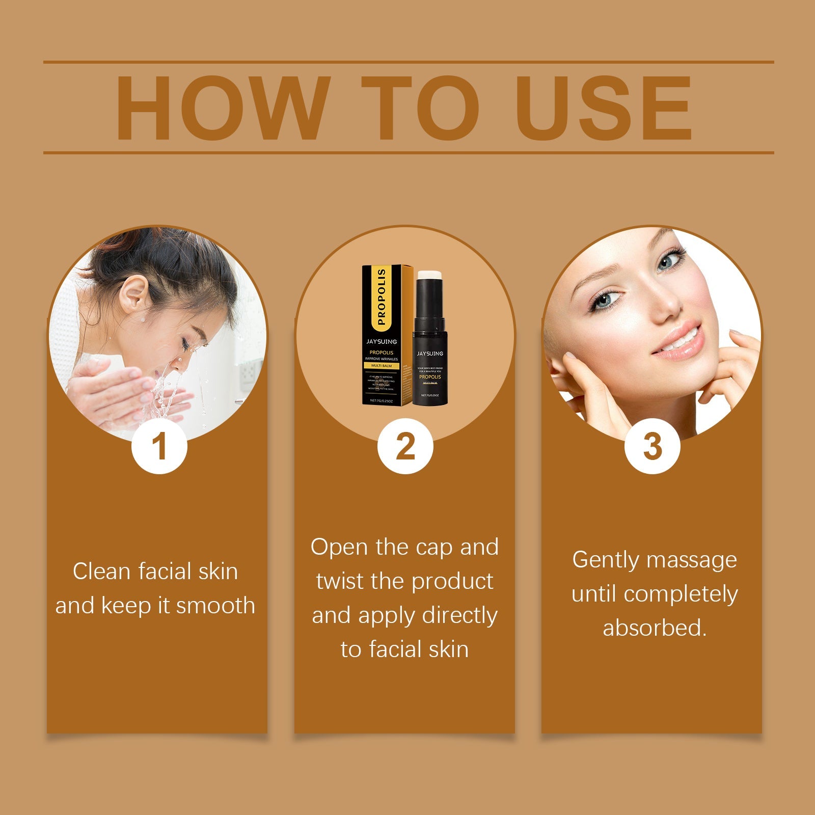 Propolis Firming Moisturizer, Anti-Wrinkle, Moisturizing And Rejuvenating Face Moisturizer - Korvel