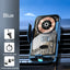 C11 car holder wireless phone charger infrared induction opening and closing navigation punk style transparent phone holder - Korvel
