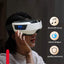 Eye Massager Vibration Therapy Air Pressure Heating Massage Relax Health Care Fatigue Stress Bluetooth Music Improve Vision - Korvel