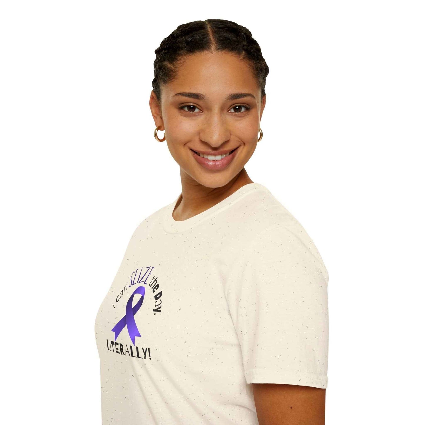 Epilepsy Awareness Pin Button - Seize the Day