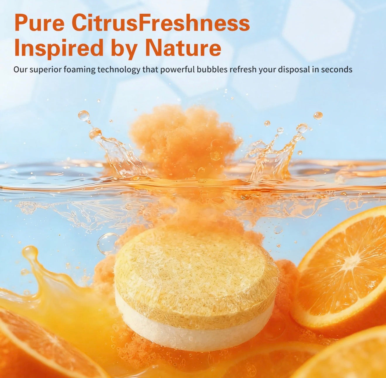 DrainFresh Disposal Tablets - Powerful Cleaning Solution