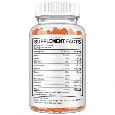 Niacinamide gummies Glutathione gummies Collagen gummies - Korvel